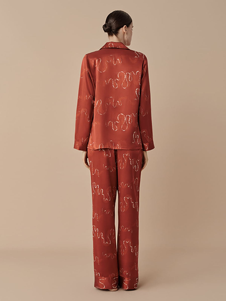 CNY-Auspicious Spiral Pyjama Set